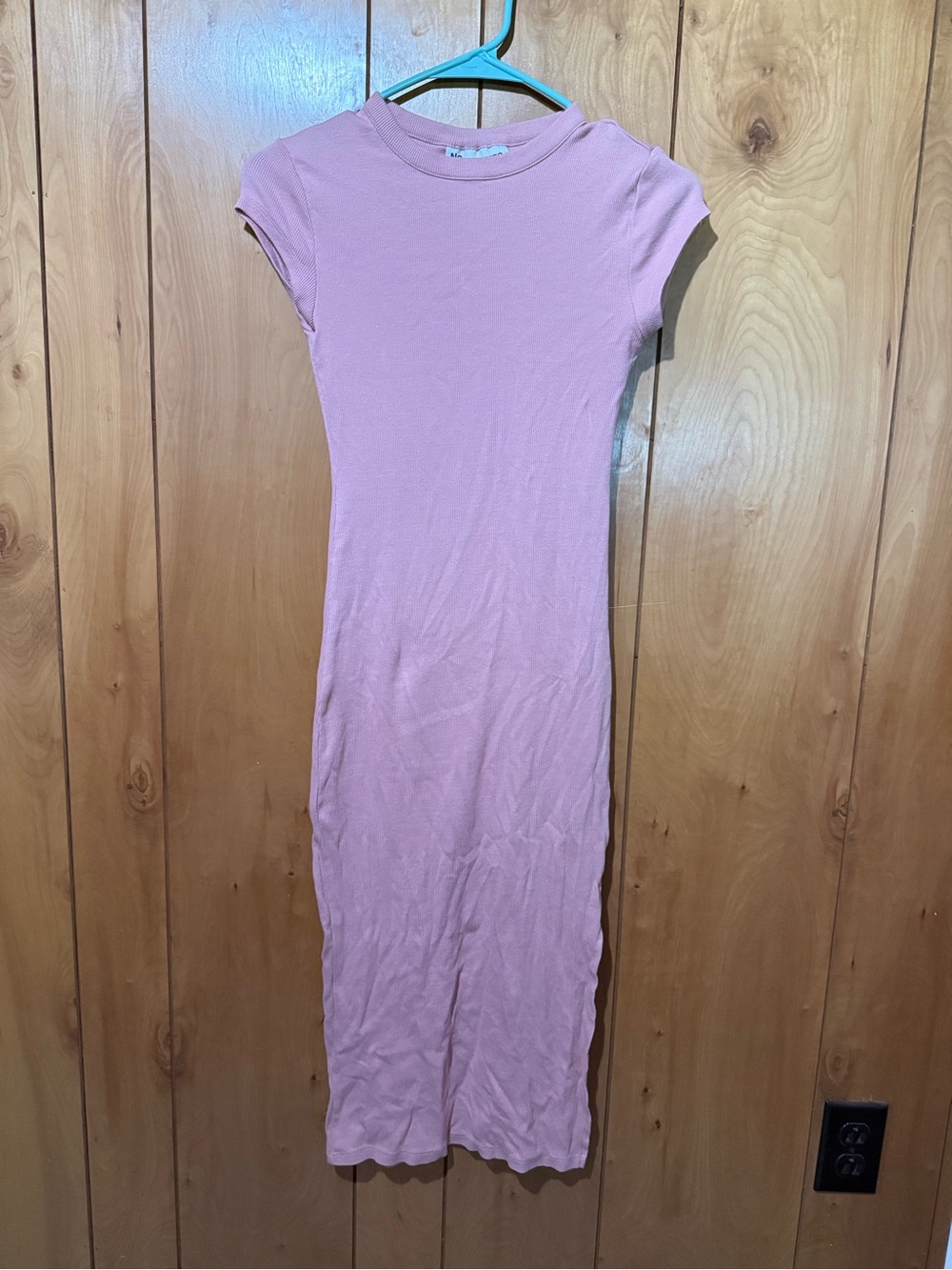 NWOT No Boundaries Ribbed Bodycon Maxi Dress
